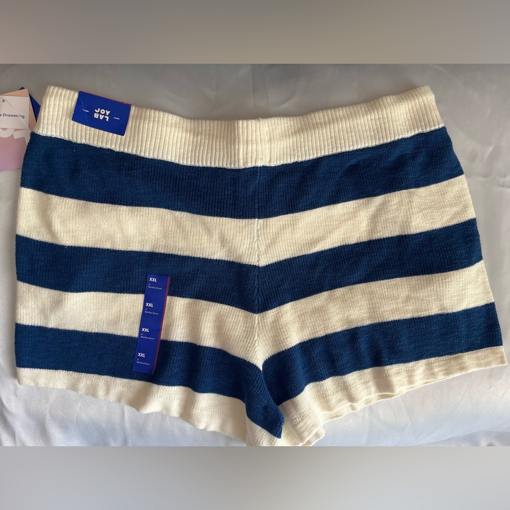 JoyLab Women's Striped Sweater Shorts - Picture 6 of 6